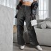 European and American cross-border foreign trade women's overalls high-waist slim casual pants wide-leg pants women's summer pants women's summer