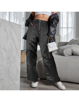 European and American cross-border foreign trade women's overalls high-waist slim casual pants wide-leg pants women's summer pants women's summer