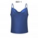 2023 cross-border European and American foreign trade solid color camisole   women's outer wear camisole tops Amazon women's clothing