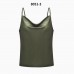 2023 cross-border European and American foreign trade solid color camisole   women's outer wear camisole tops Amazon women's clothing