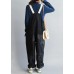 Chic Black Casual Pants Fall Fashion all-match Jumpsuit Pants