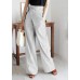 High Waist Vintage Women Long Palazzo Trouser Wide Leg Pants